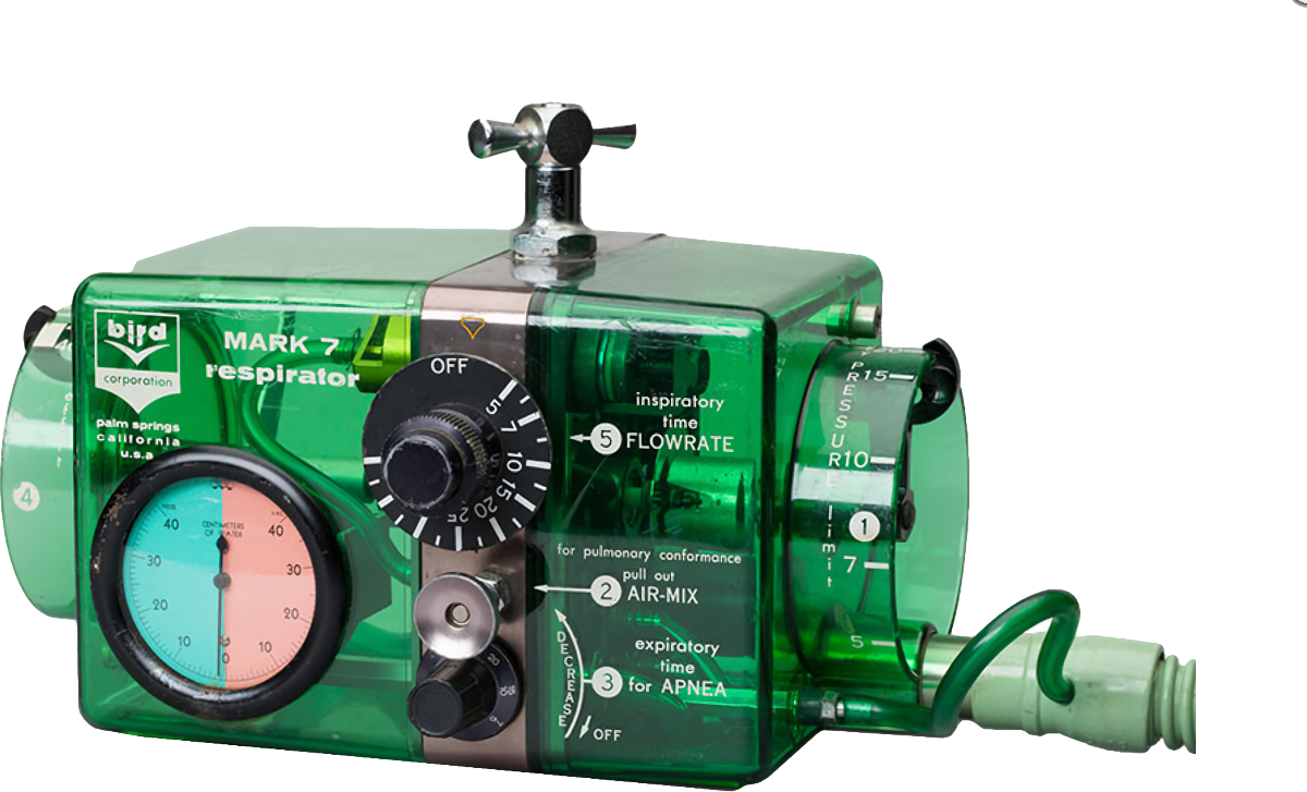 Ventilador Mark 7 (Bird). 1980.