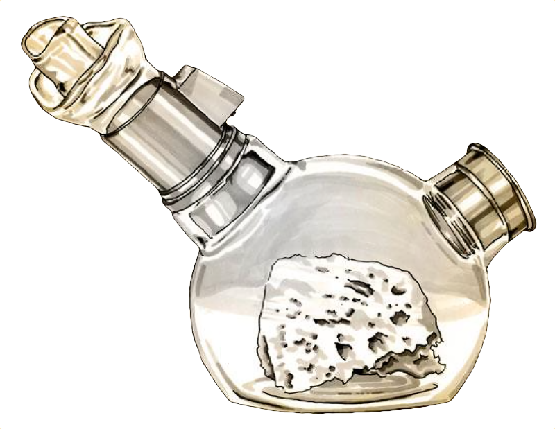 Inhalador de éter de William TG Morton (1819-1869).