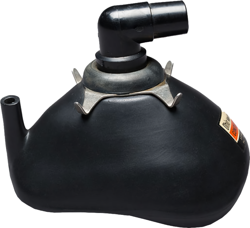 Máscara de hule Ohio. 1960-1980.